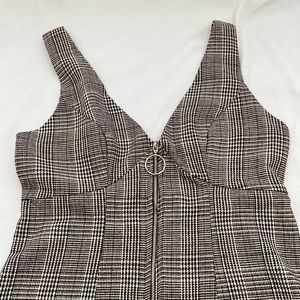 Shein mini zipper dress